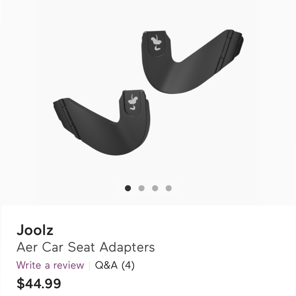 Joolz Car Seat Adapter (Brand New)